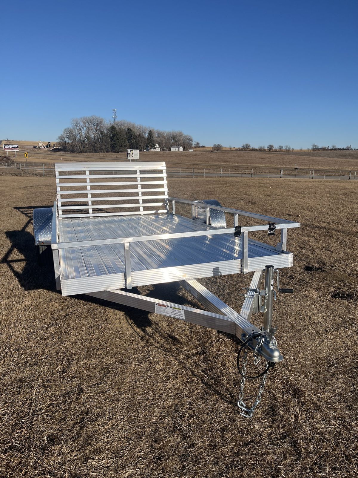 Cherokee 3.5K 12 FT Aluminum Utility Trailer