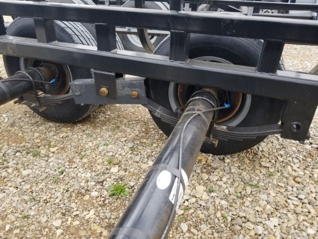 Industrias America 20X4 Manual Hay Bale Trailer_009