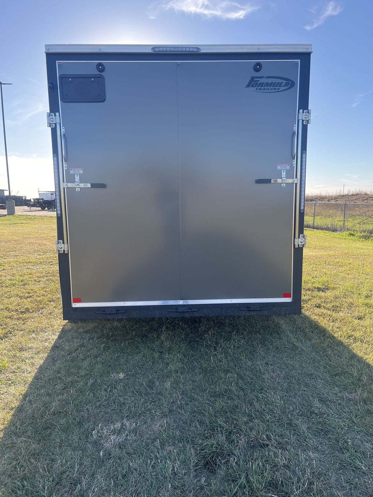 Formula 7K 14 FT Traverse Flat Top V-Nose Cargo Trailer