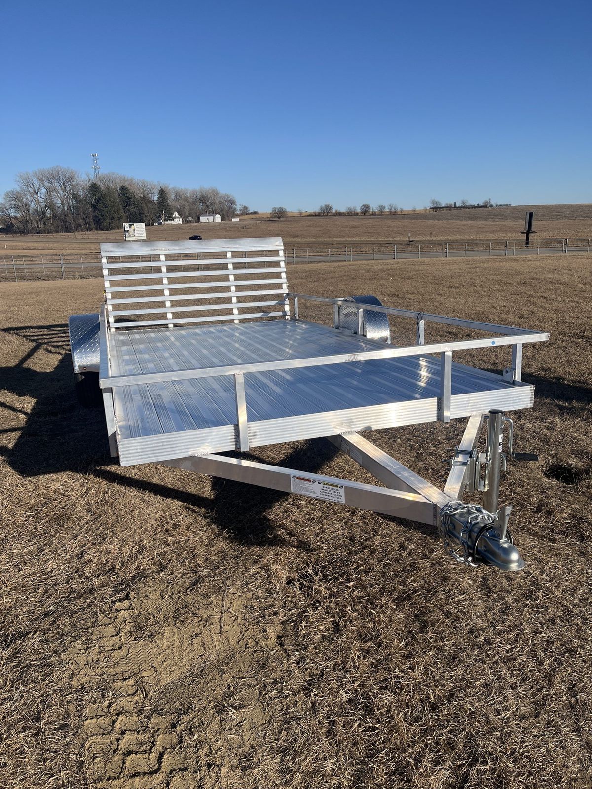 Cherokee 3.5K 14 FT Aluminum Utility Trailer