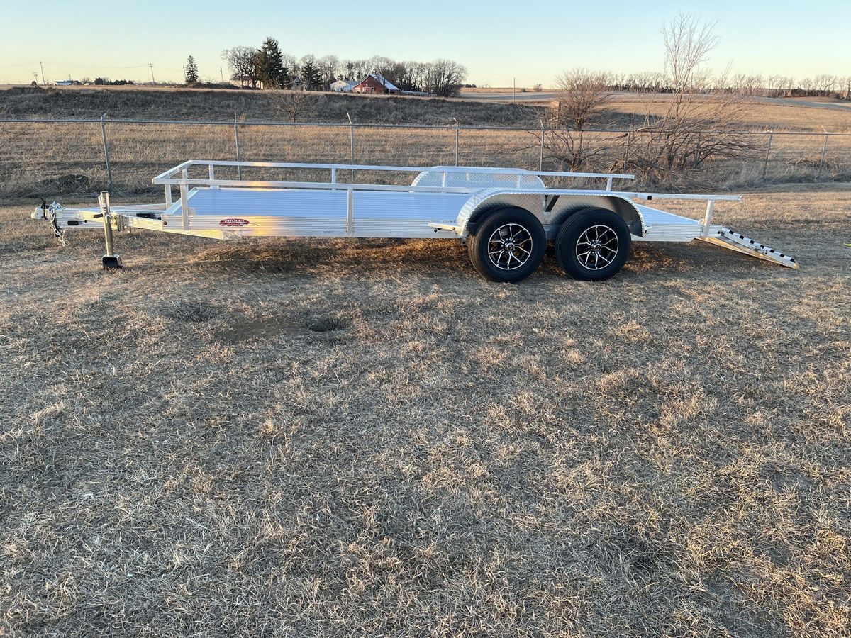 Cherokee 7K 16 FT HD Aluminum Utility Trailer