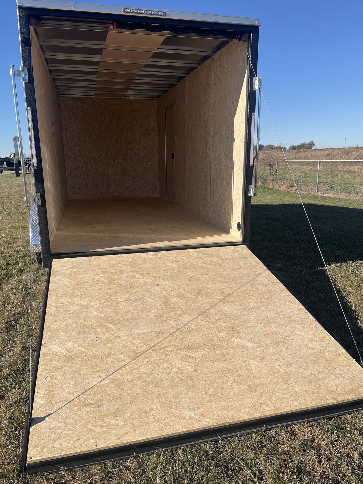 Formula 7K 16 FT Traverse Flat Top V-Nose Cargo Trailer