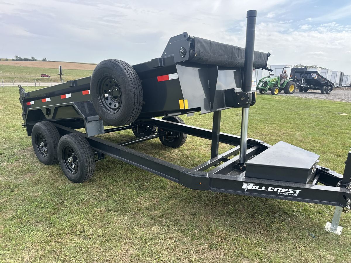 Hillcrest 10K 12 FT Dump Trailer