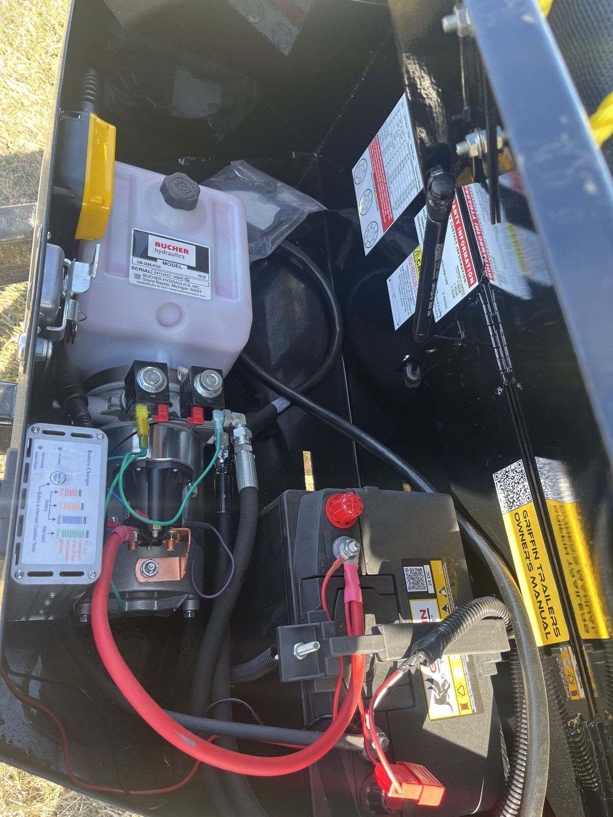 Griffin 10 FT Dump Trailer