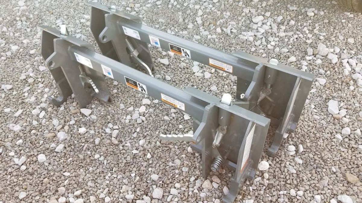 Worksaver Global to Skid Steer Attachment Adapter