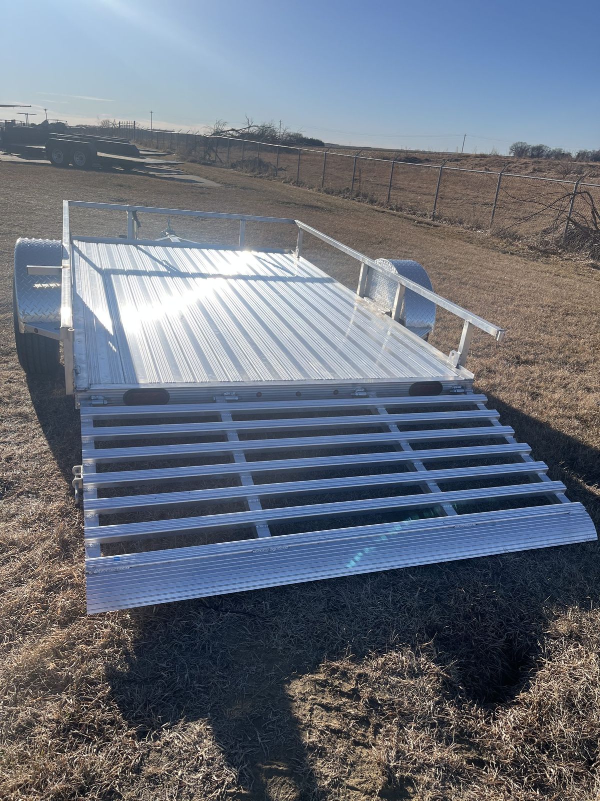 Cherokee 3.5K 10 FT Aluminum Utility Trailer