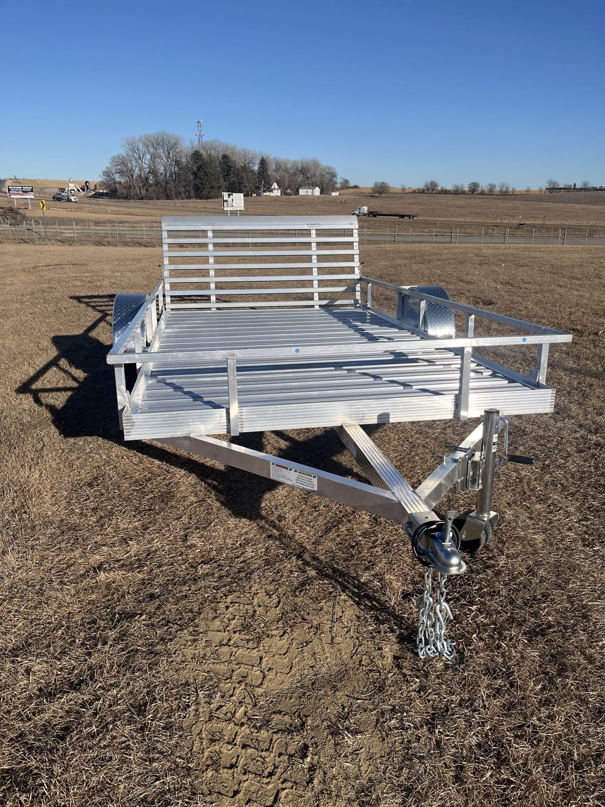 Cherokee 3.5K 12 FT Aluminum Utility Trailer