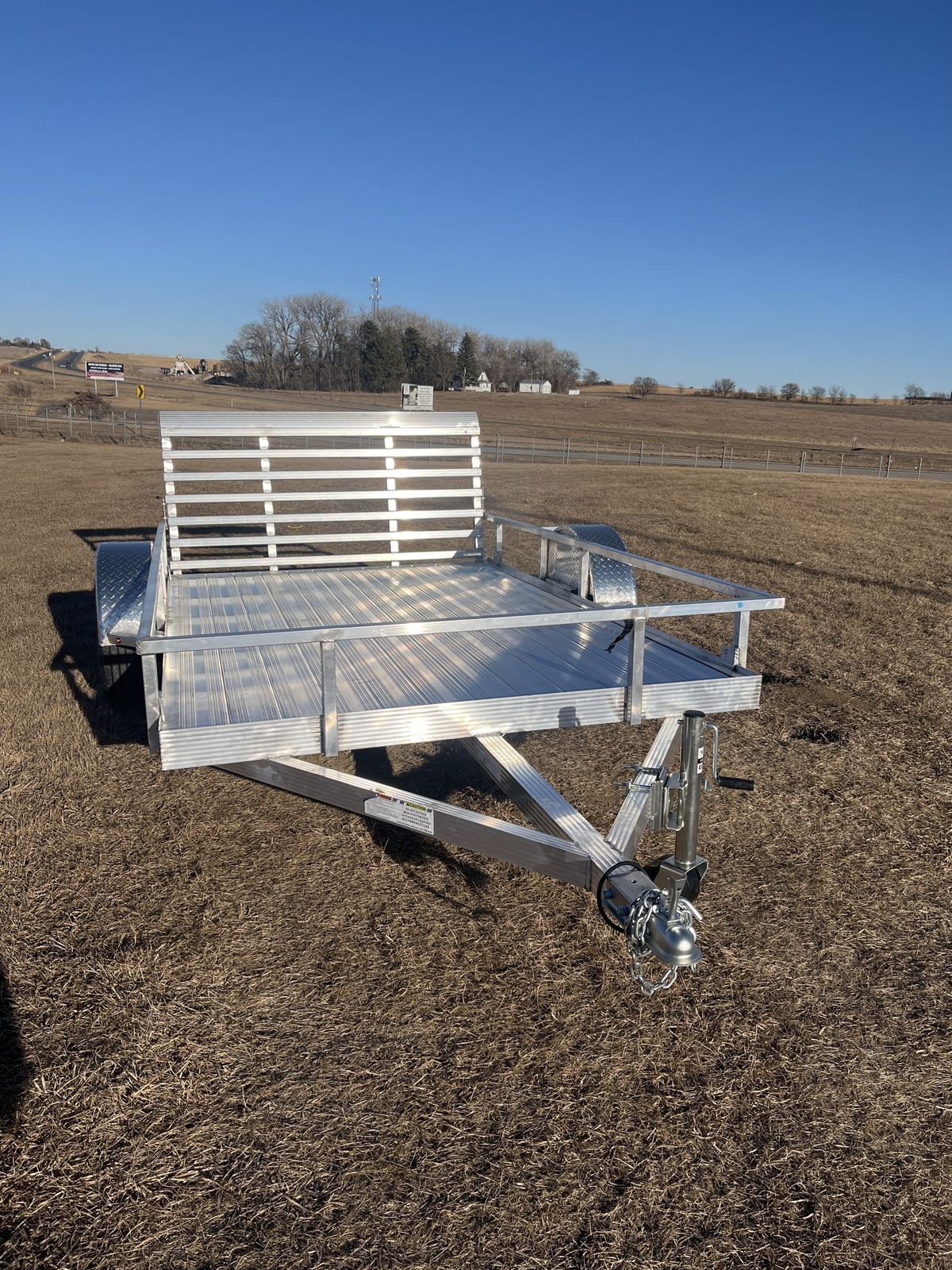 Cherokee 3.5K 10 FT Aluminum Utility Trailer
