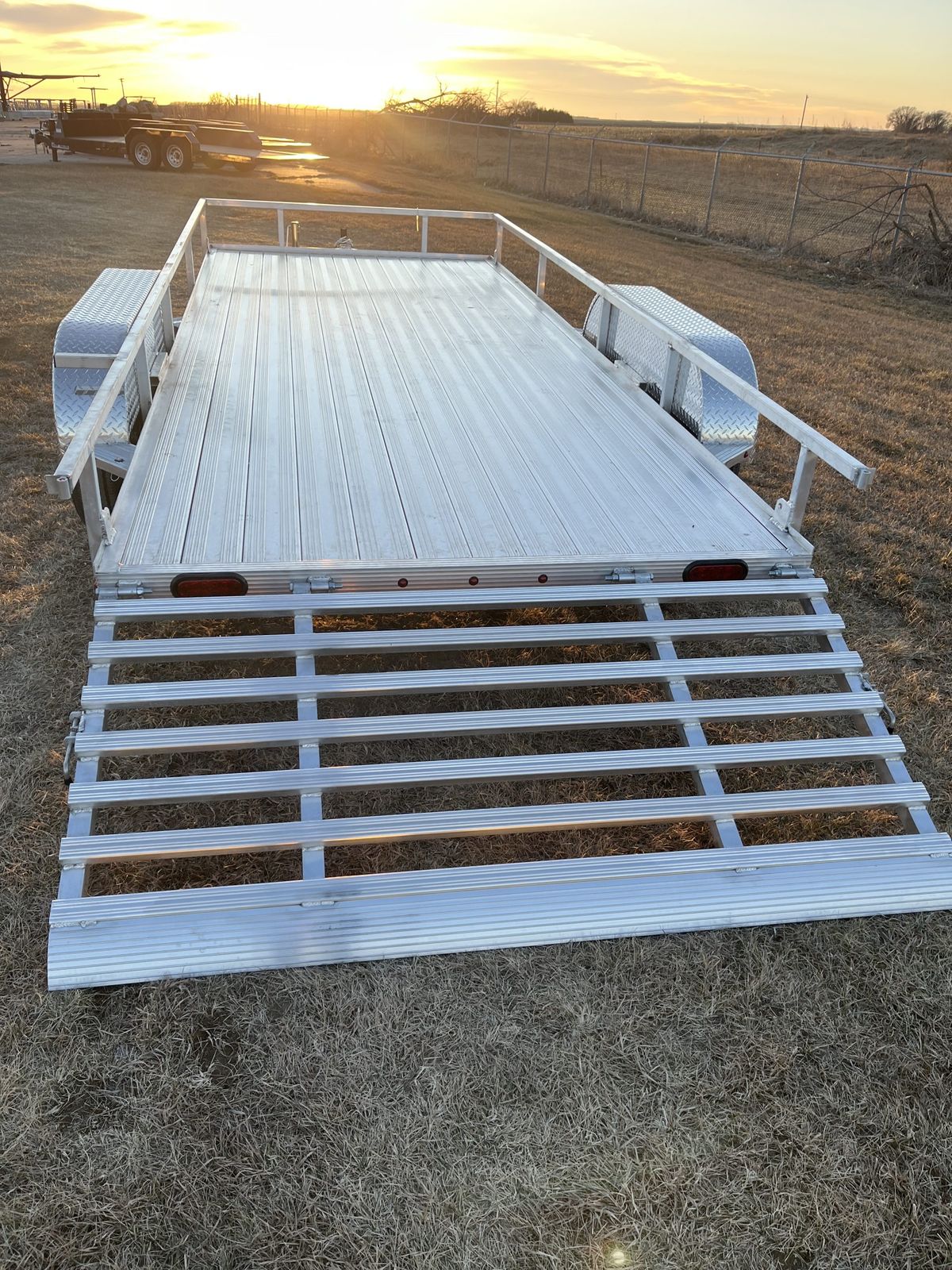 Cherokee 7K 16 FT HD Aluminum Utility Trailer