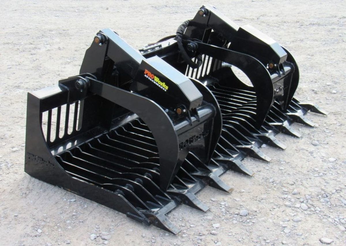 ProWorks 7 FT Hydraulic Rock Grapple