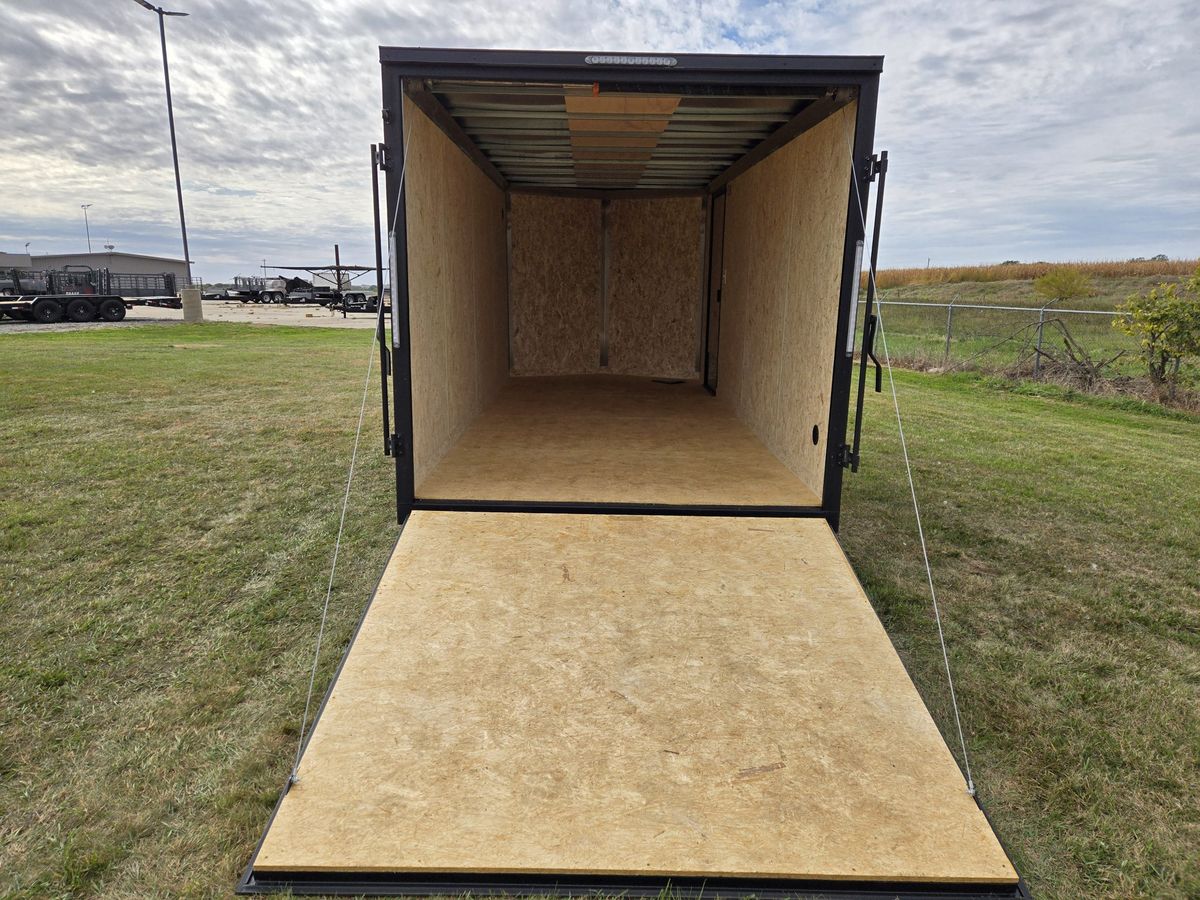 Formula 7K 16 FT Traverse Flat Top V-Nose Cargo Trailer