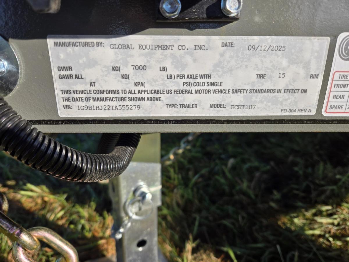 Bison 7K 20 FT Car Hauler