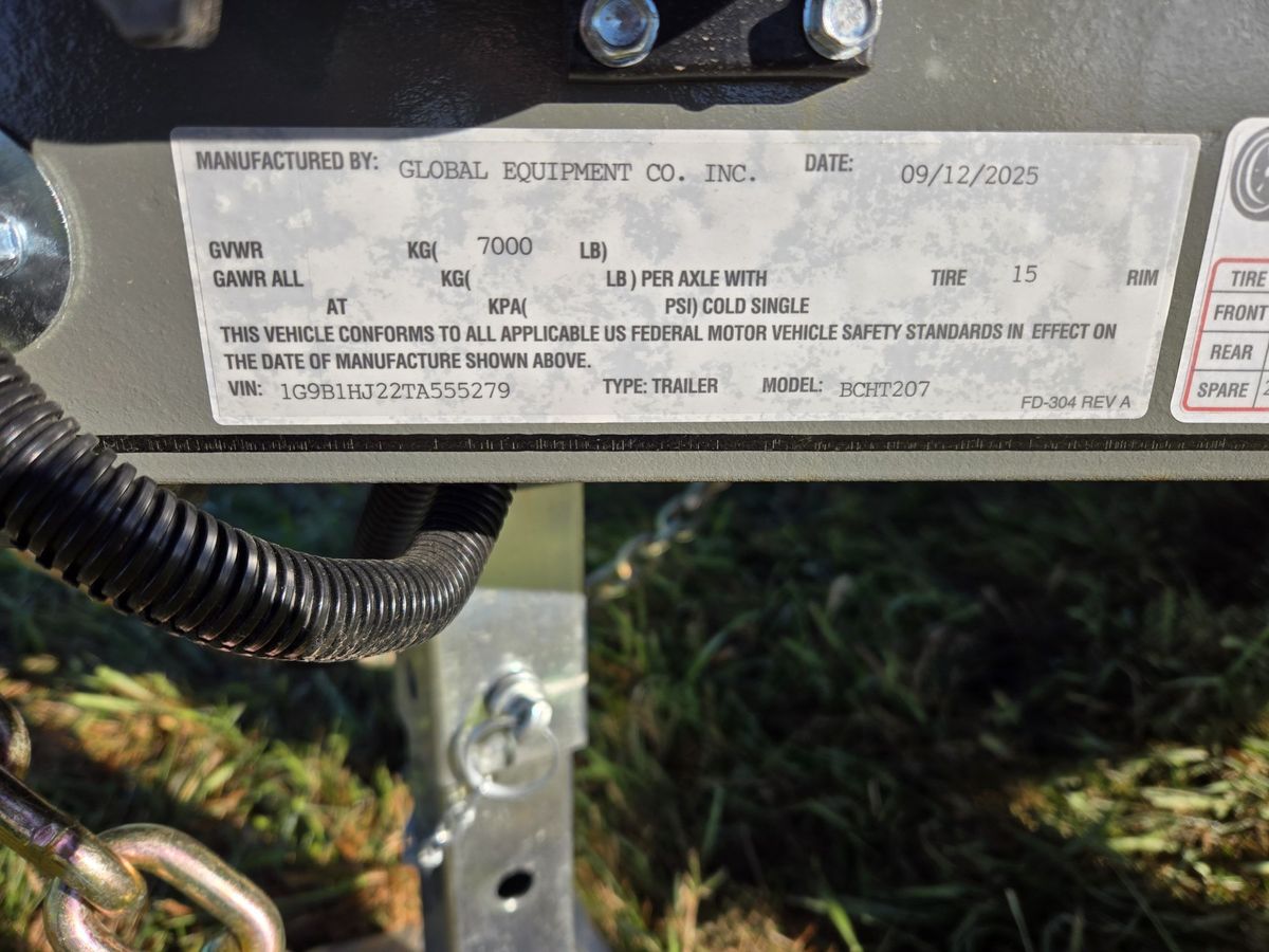 Bison 7K 20 FT Car Hauler