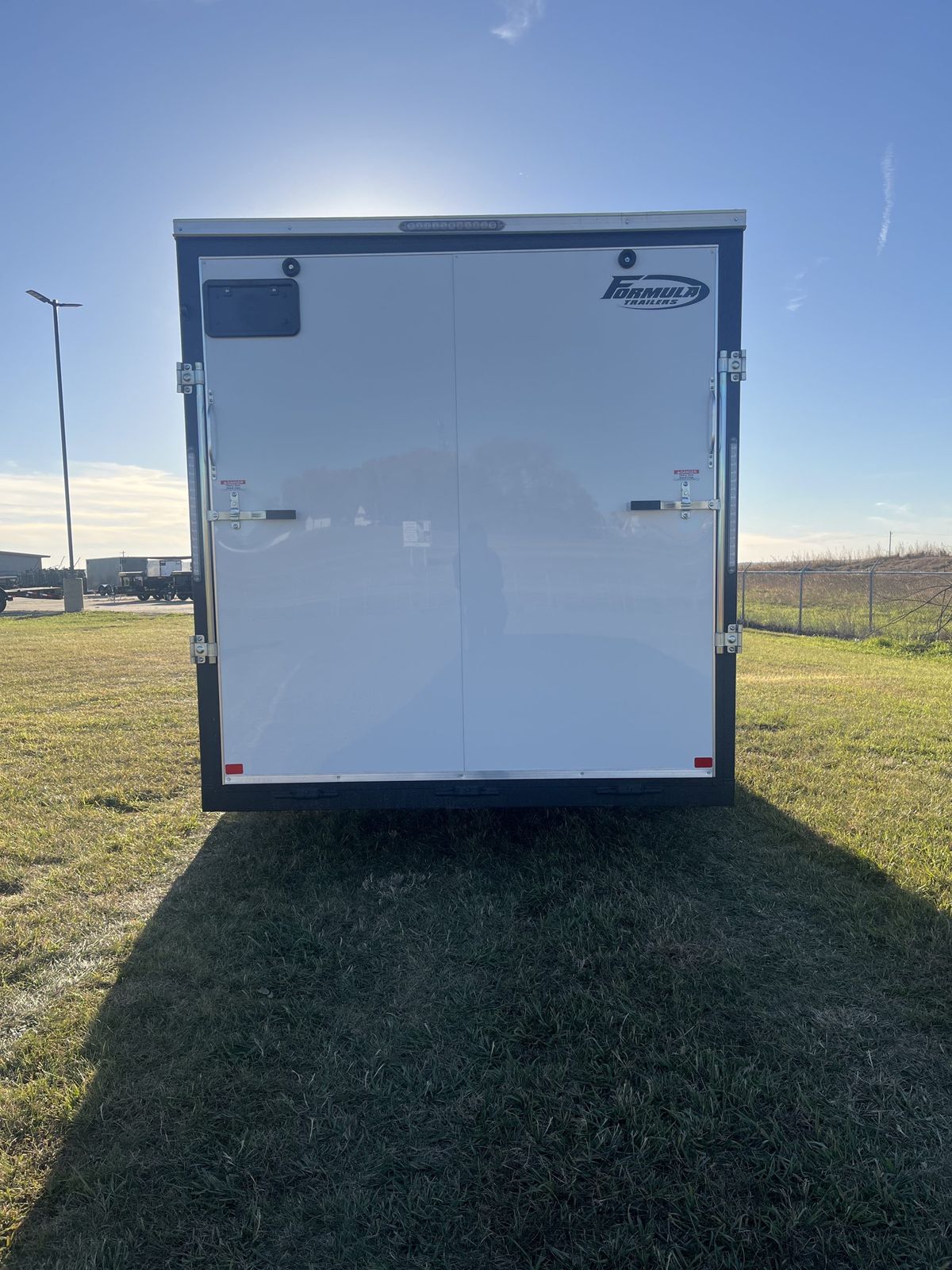 Formula 7K 16 FT Traverse Flat Top V-Nose Cargo Trailer