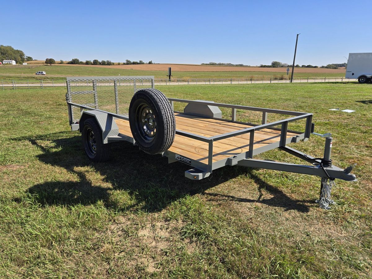 Bison 3K 12 FT Utility Trailer