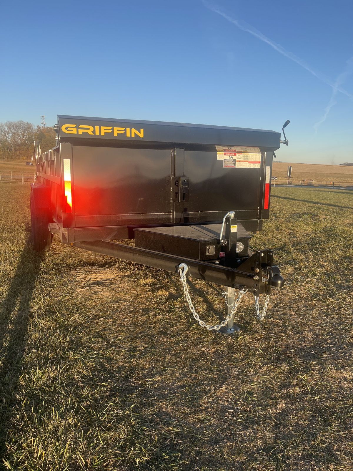Griffin 7K 14 FT Dump Trailer