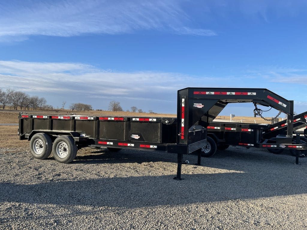 DH Trailers 16′ GN Dump Trailer_001