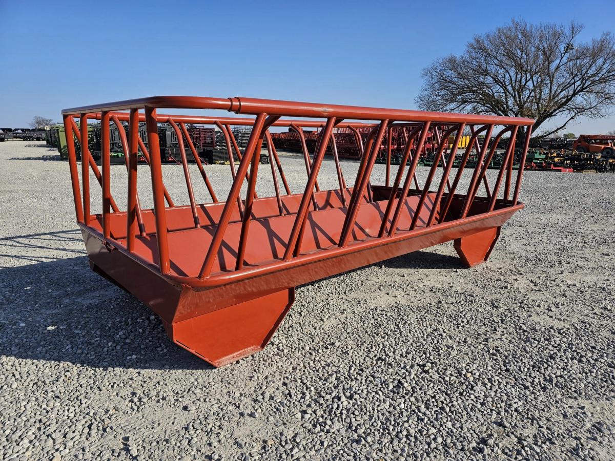 12 FT Bale Feeder on Skids