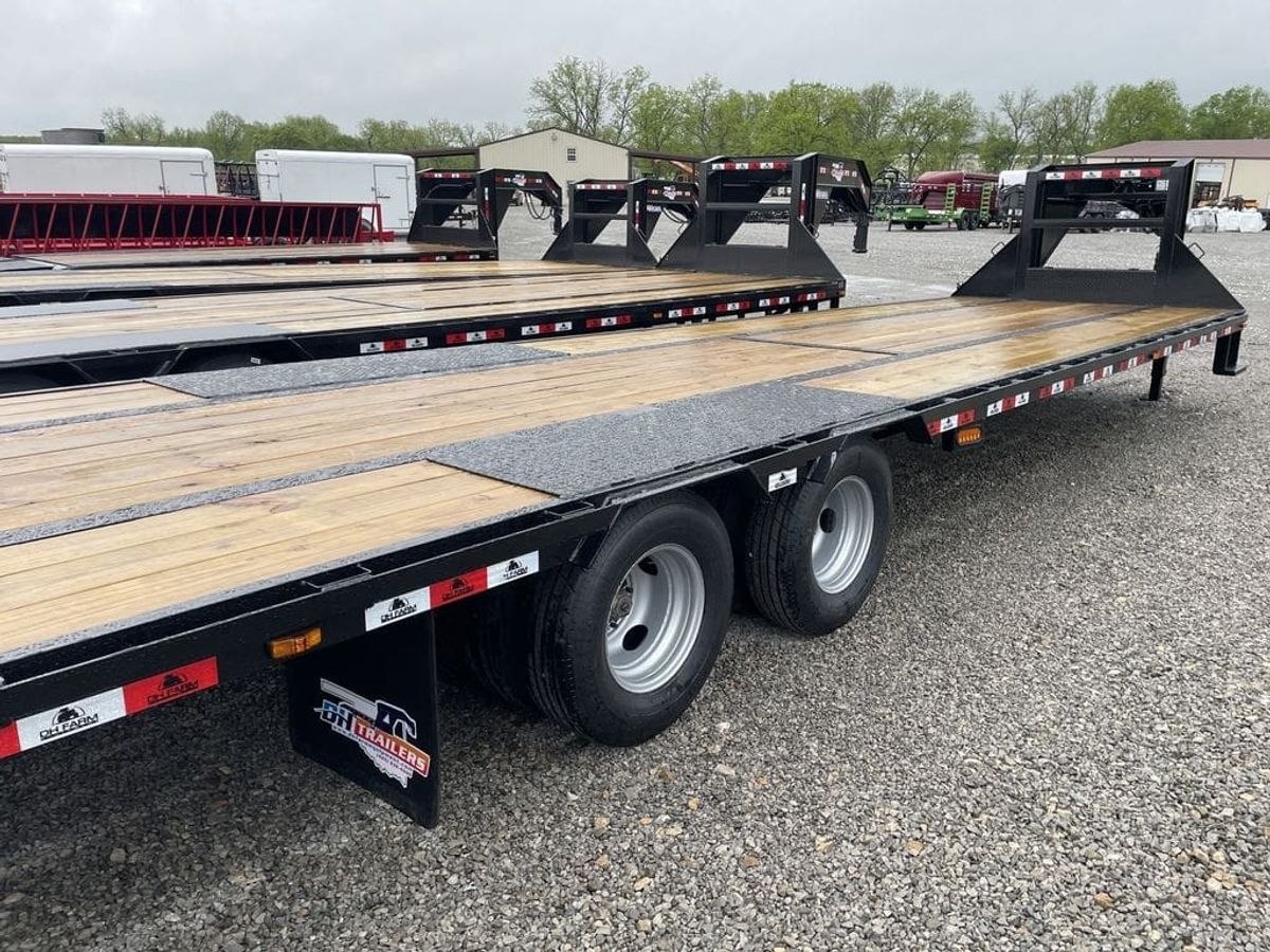 DH Trailers DH 40′ Flatbed Trailer, 20k_05