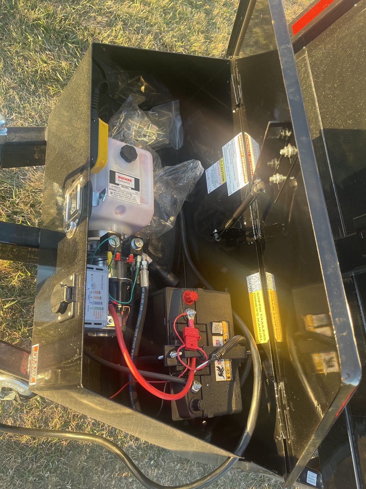 Griffin 7K 12 FT Dump Trailer