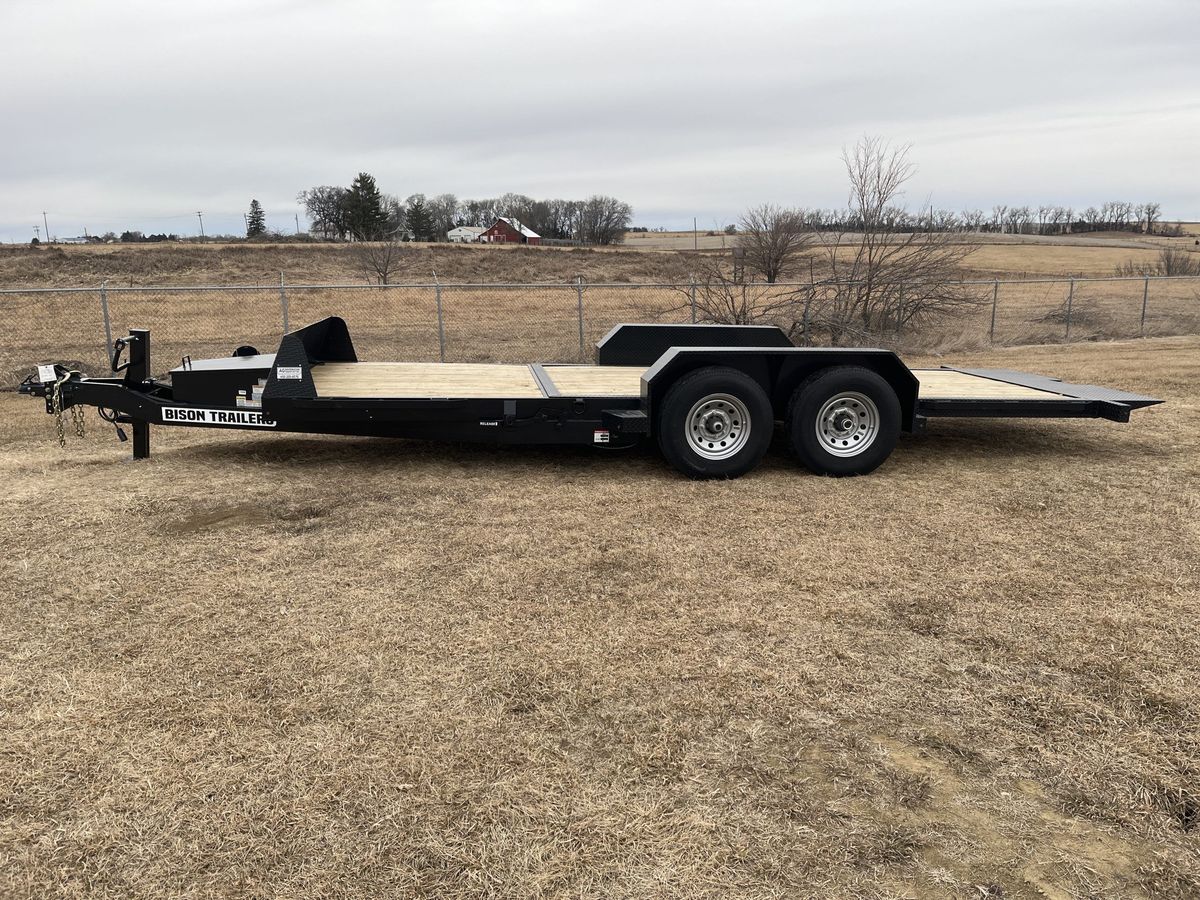 Bison 14K 20 FT Tilt Trailer