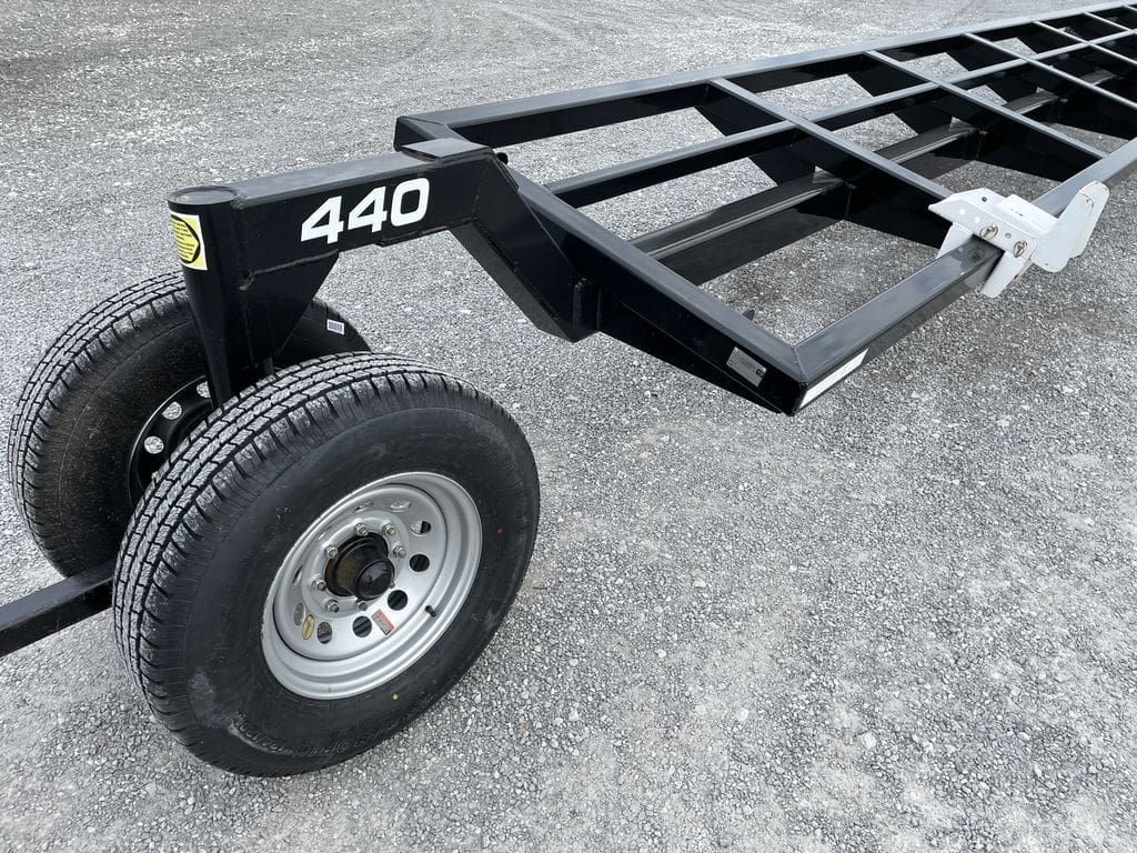 Industrias America 440 Header Hay Bale Transport Trailer_011