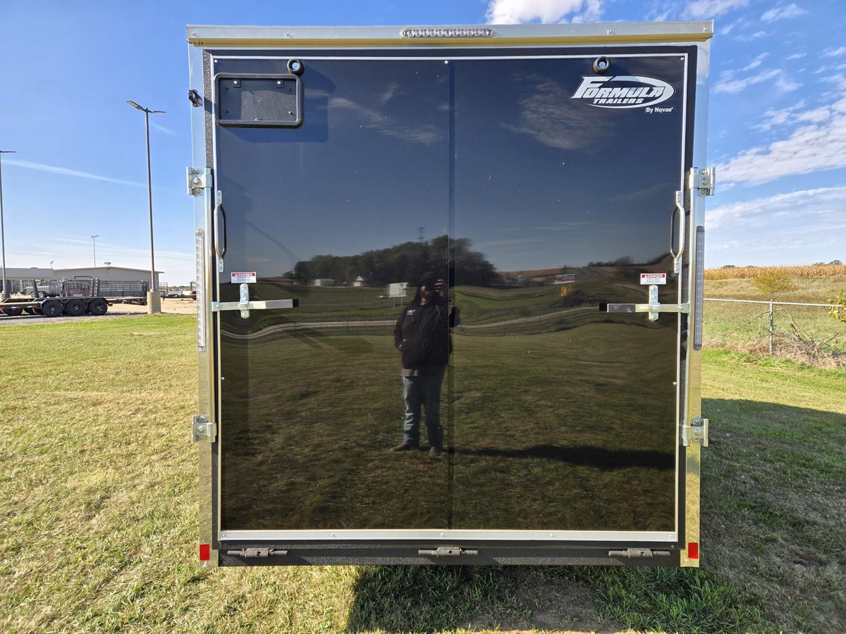 Formula 7K 16 FT Traverse Flat Top V-Nose Cargo Trailer