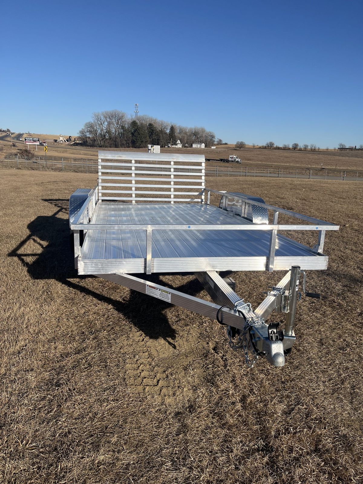 Cherokee 7K 14 FT HD Aluminum Utility Trailer