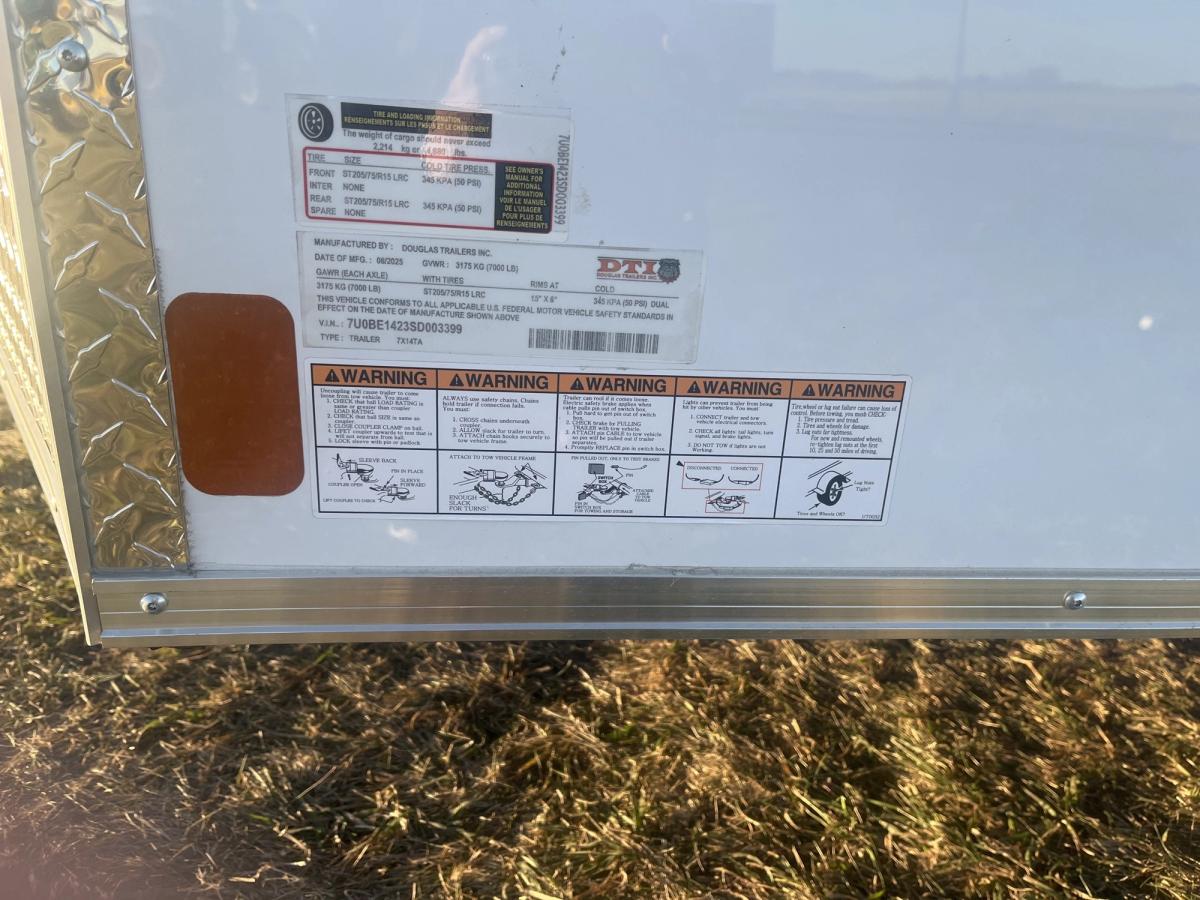 Douglas 14 FT Cargo Trailer