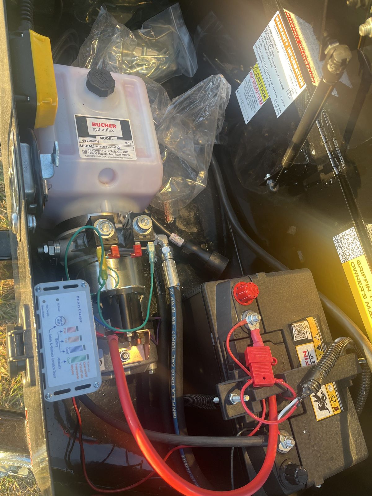 Griffin 7K 12 FT Dump Trailer