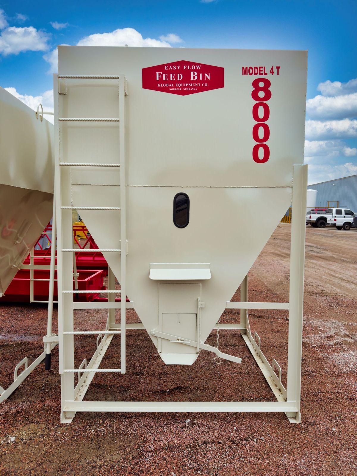 Apache 4 Ton Stationary Feed Bin