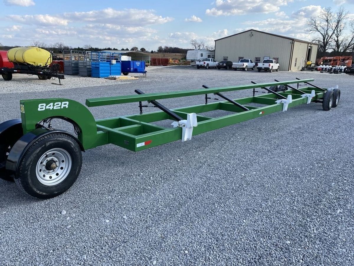 Industrias America 842R Hay Bale Header Trailer_006