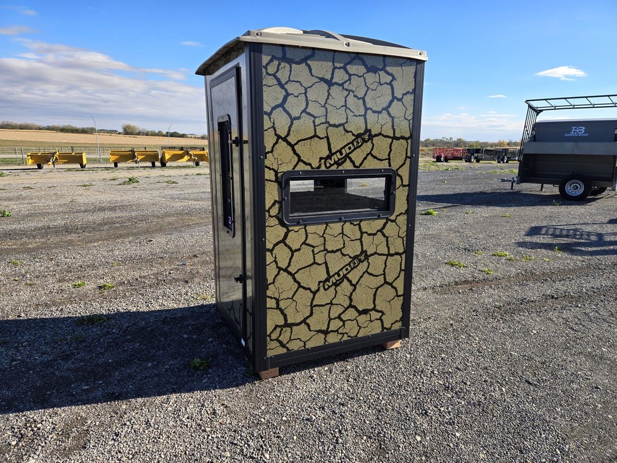 Muddy Gunner Steel Box Blind w/10 FT Tower