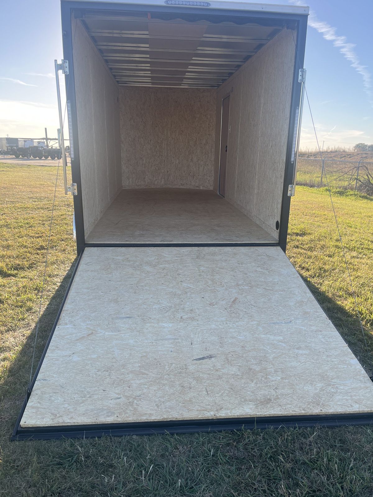 Formula 7K 16 FT Traverse Flat Top V-Nose Cargo Trailer