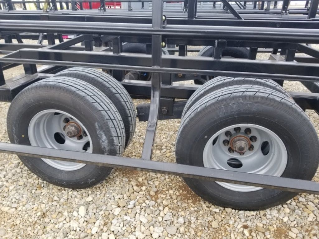 Industrias America 20X4 Manual Hay Bale Trailer_008