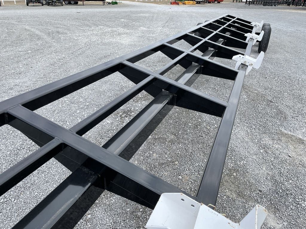 Industrias America 440 Header Hay Bale Transport Trailer_008