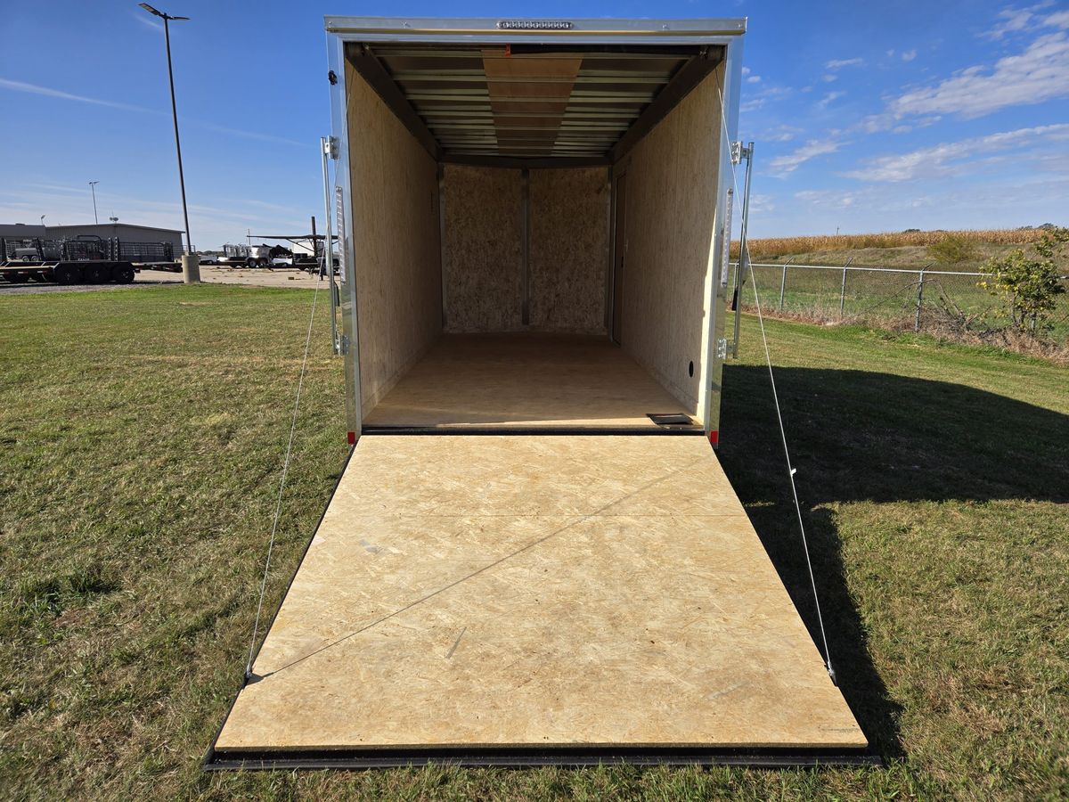 Formula 7K 16 FT Traverse Flat Top V-Nose Cargo Trailer