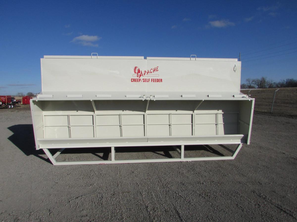 Apache 16 FT 300 Bushel Feeder Double Sided on Skids