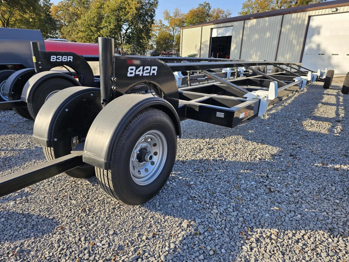 Industrias America 42 FT Hay Bale Header Trailer