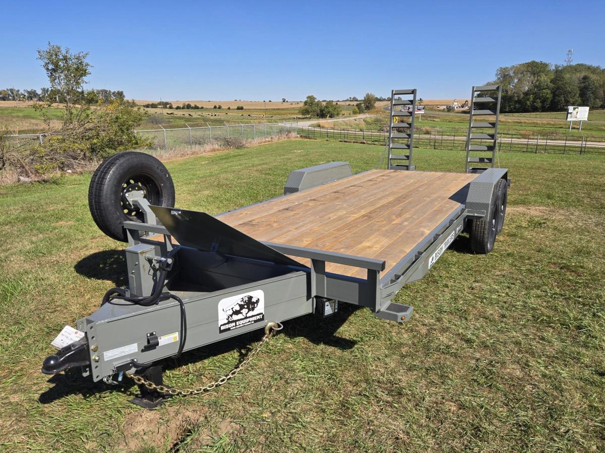 Bison 16K 20 FT Equipment Trailer
