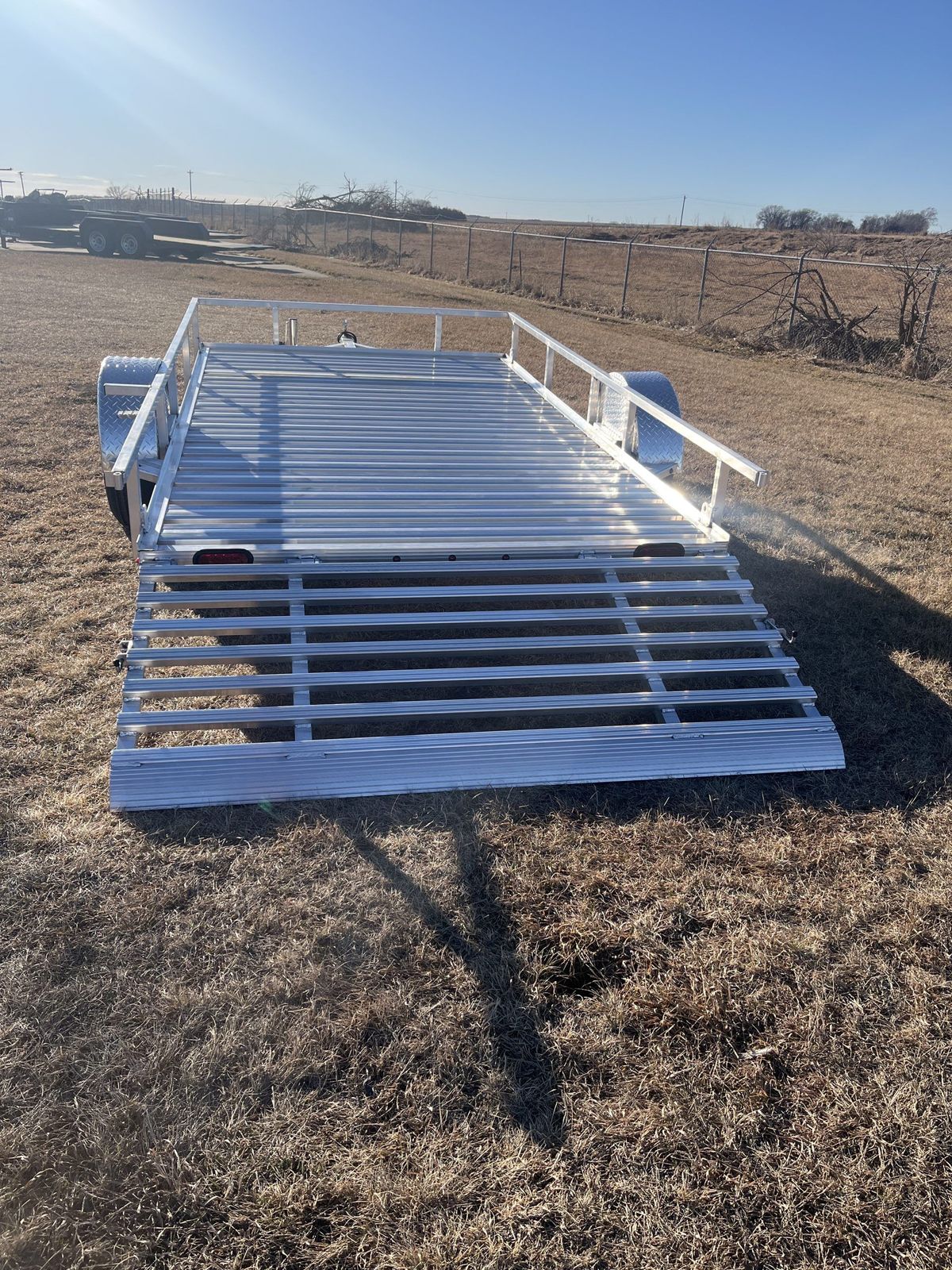Cherokee 3.5K 12 FT Aluminum Utility Trailer