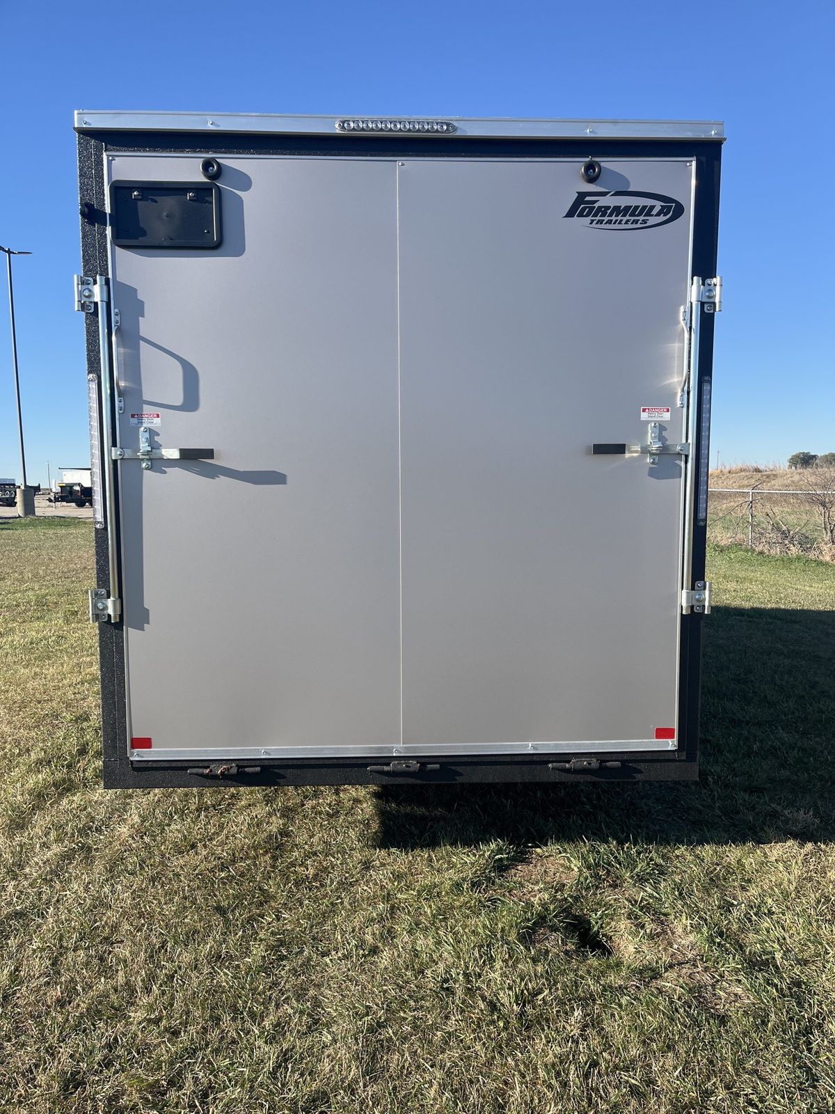 Formula 7K 16 FT Traverse Flat Top V-Nose Cargo Trailer