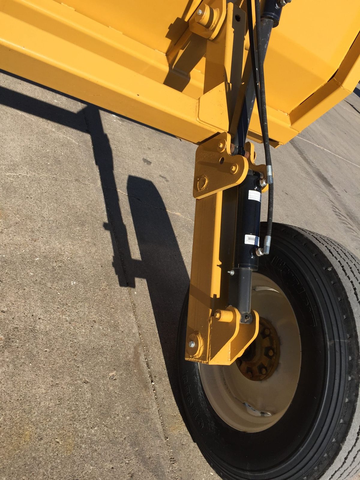 Henke Buffalo 12' Feedyard Scraper Tire 2