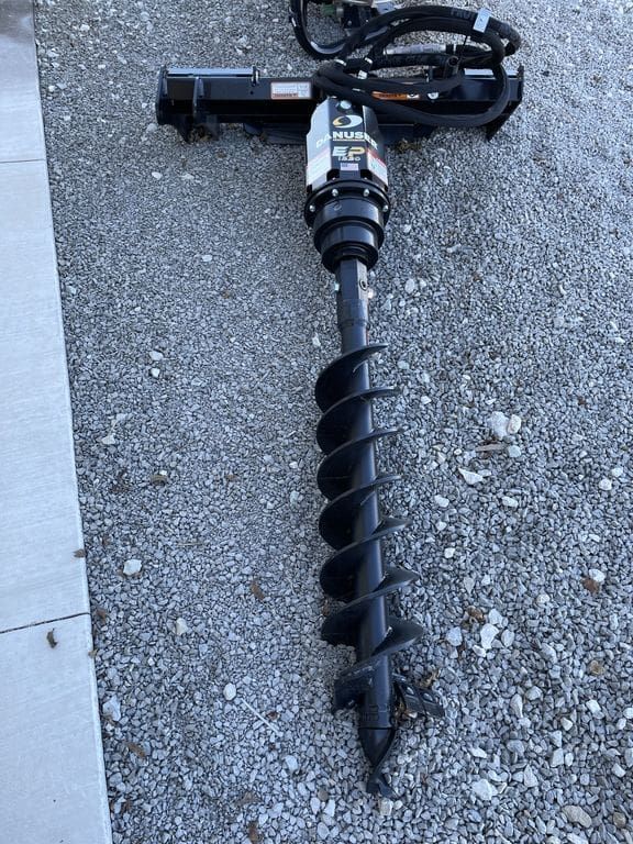 Danuser® Post Hole Digger w/ 9 Inch Auger For Skid Steer