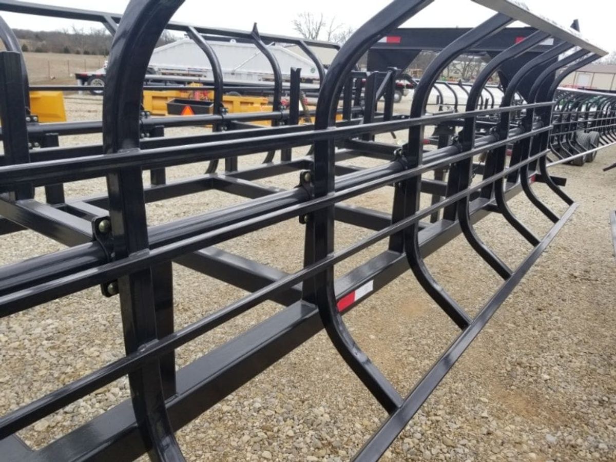 Industrias America 20X4 Manual Hay Bale Trailer_006