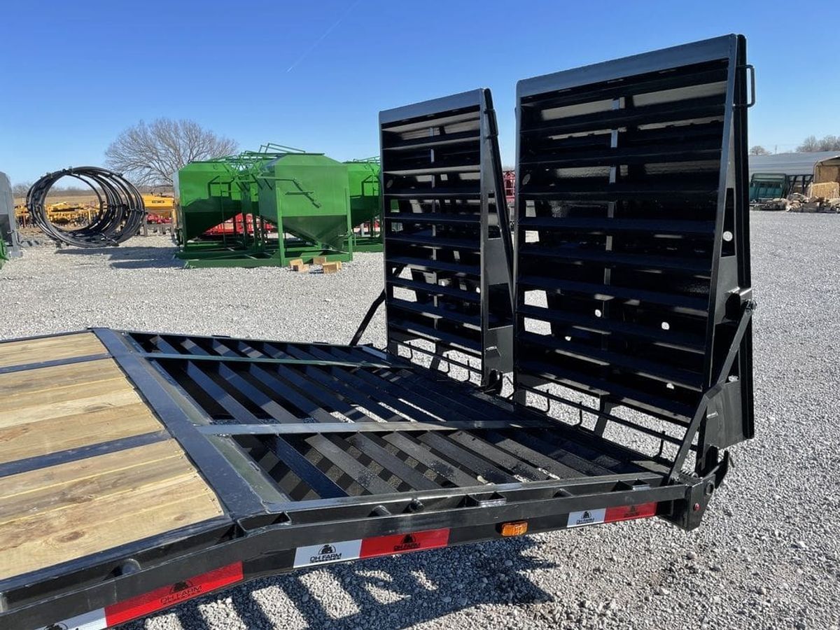 DH Trailers 35 ft Low Pro GN Flatbed Trailer_012
