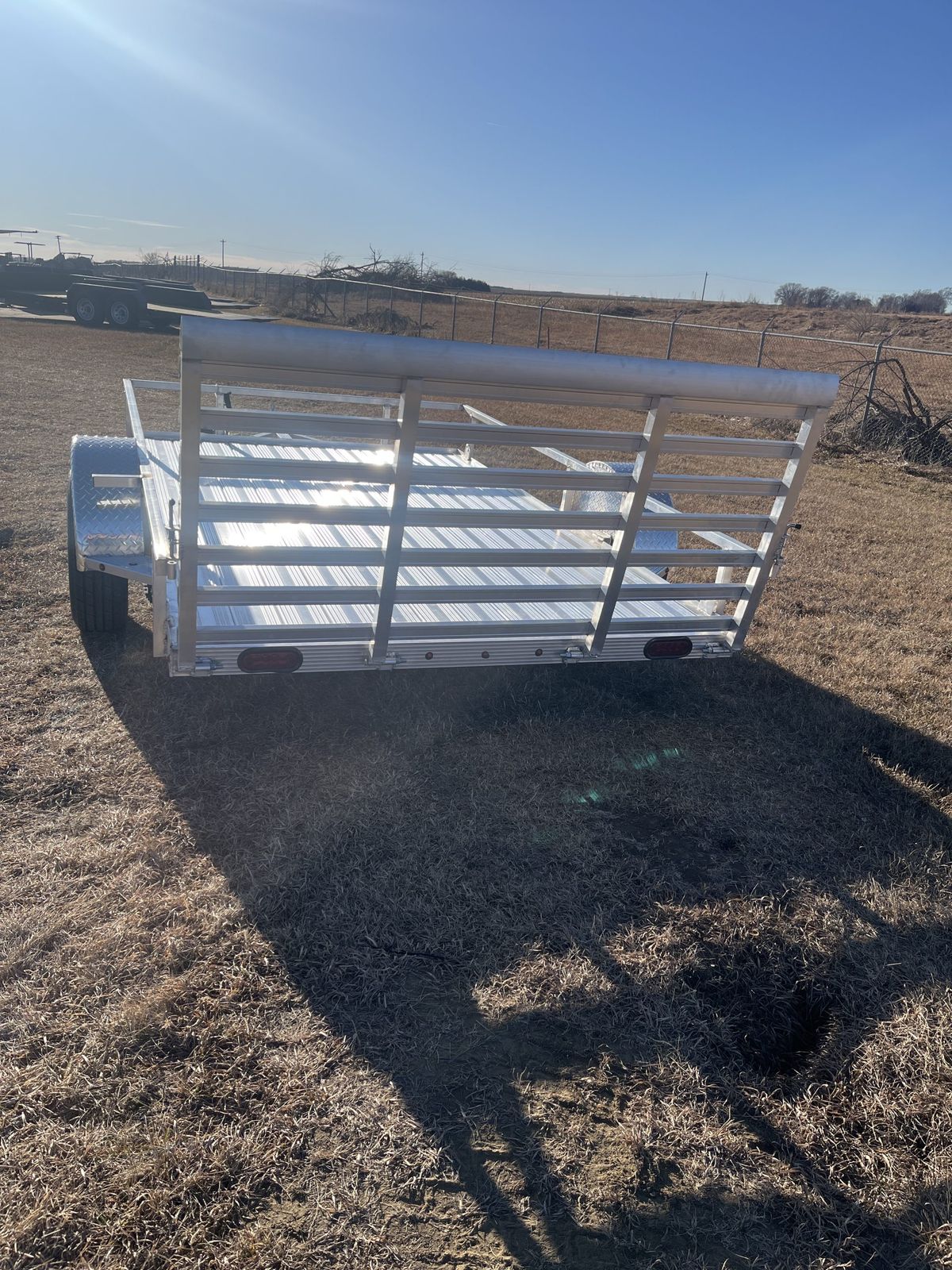 Cherokee 3.5K 10 FT Aluminum Utility Trailer