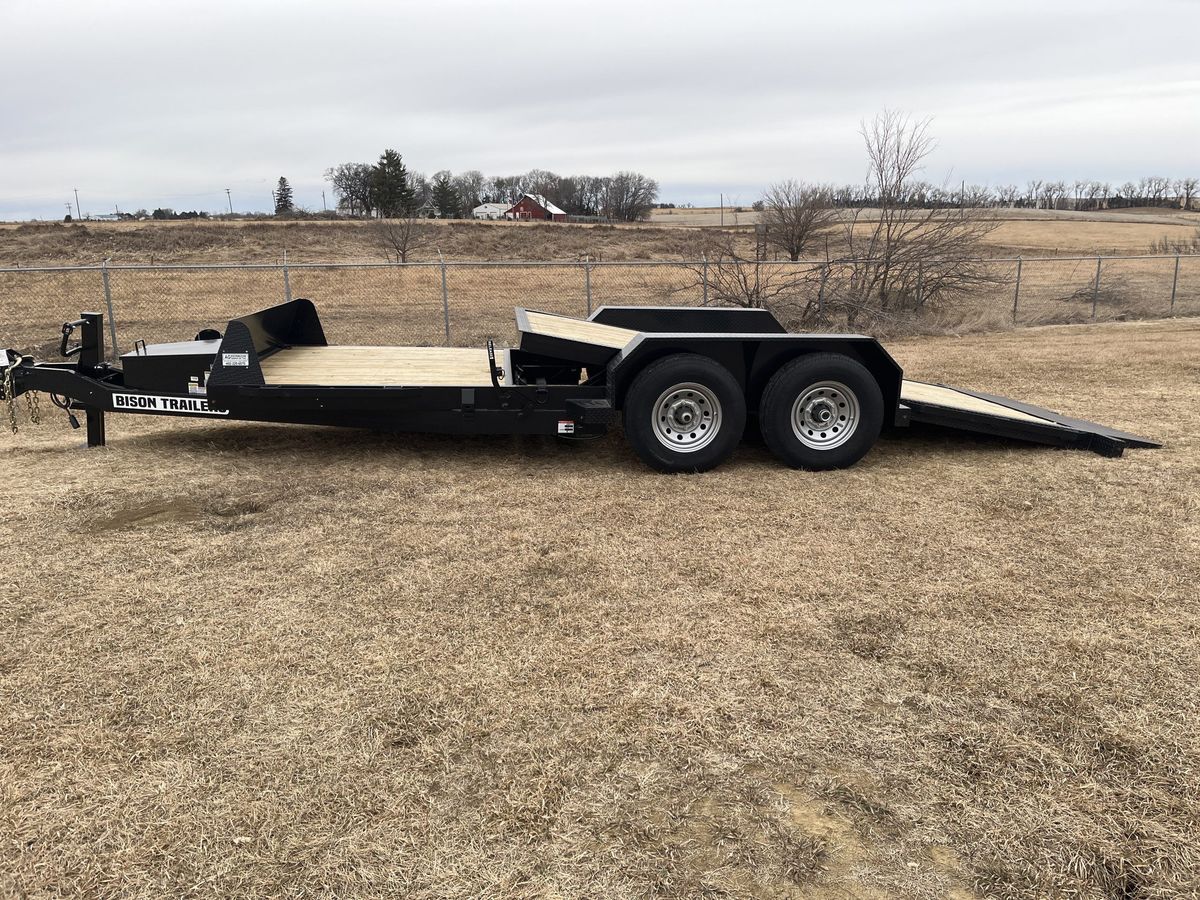 Bison 14K 22 FT Tilt Trailer