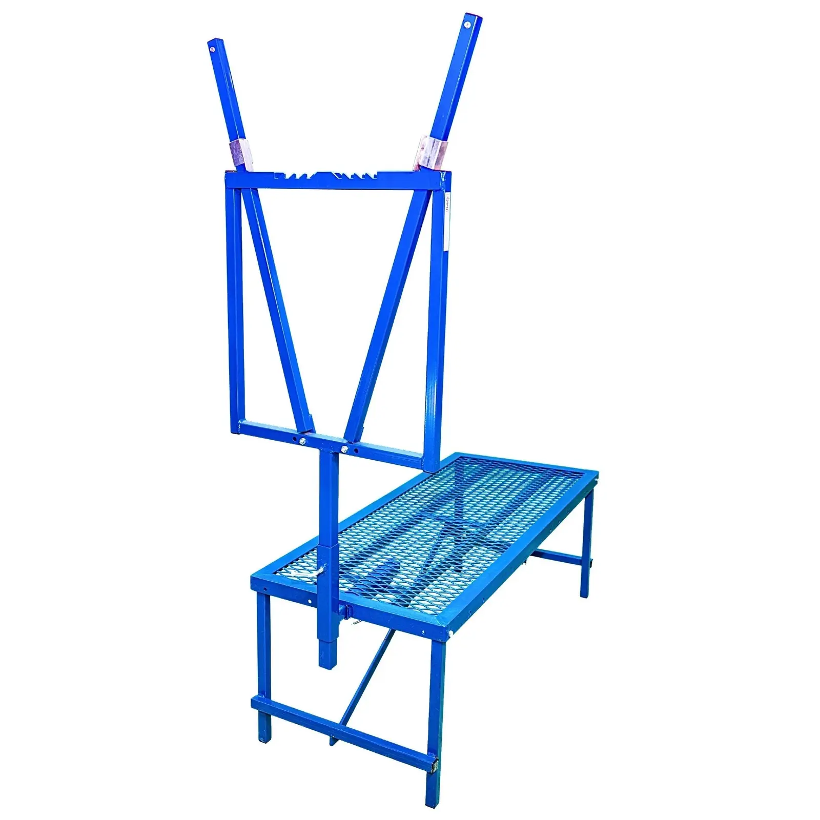 Horned Stock Stanchion with a 48"or 36" Fold-Up Stand 0737 for Sheep & Goats