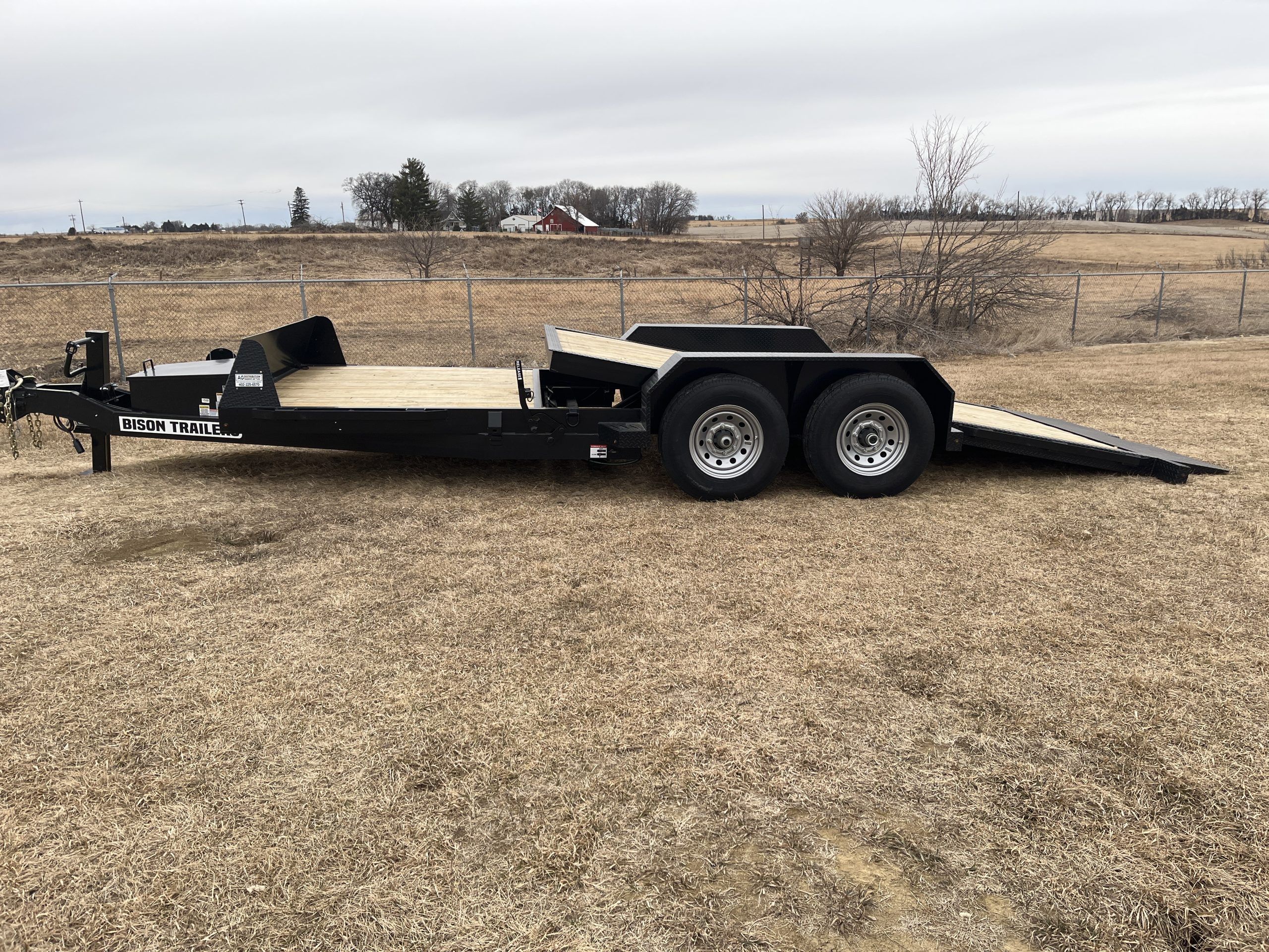 Bison 14K 22 FT Tilt Trailer
